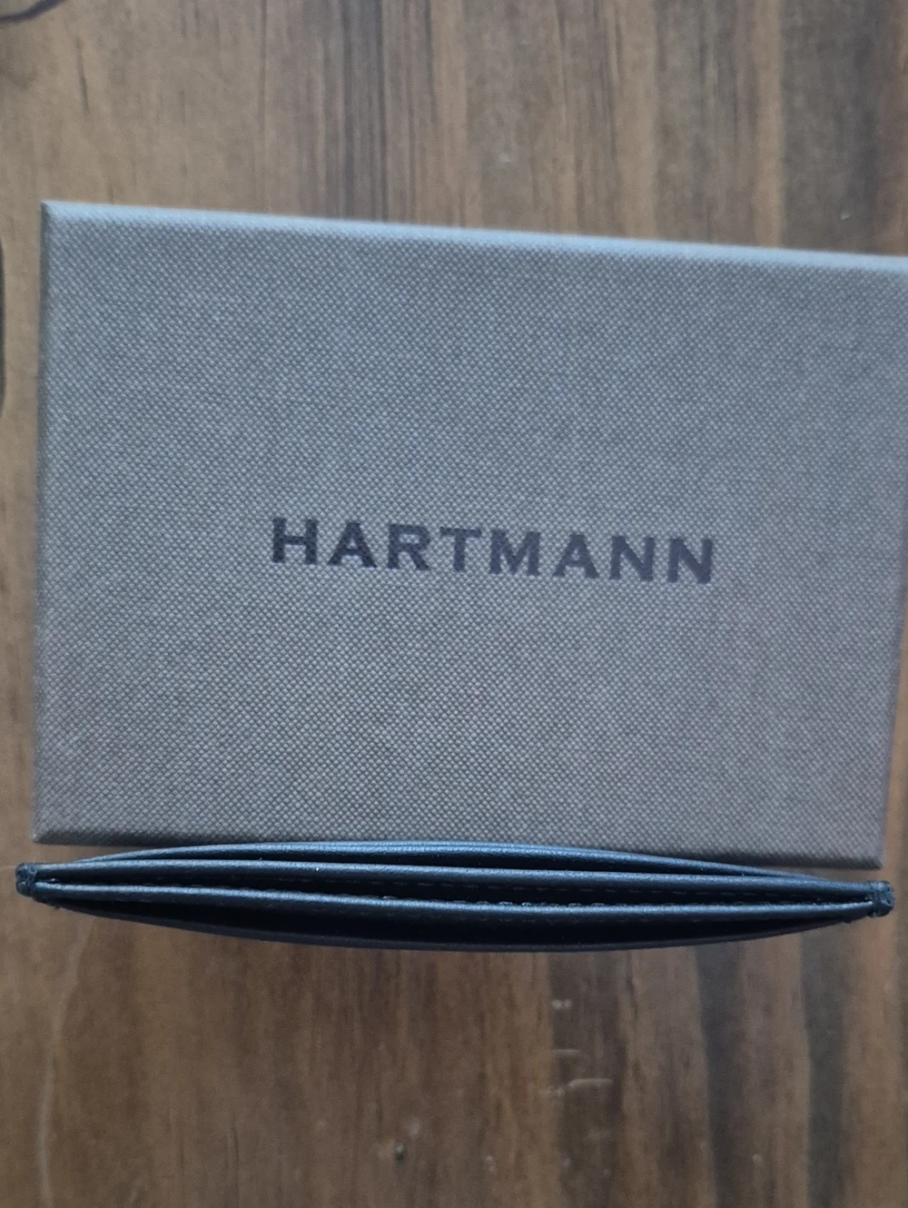 Hartmann Black Leather Card Case,  NIB.